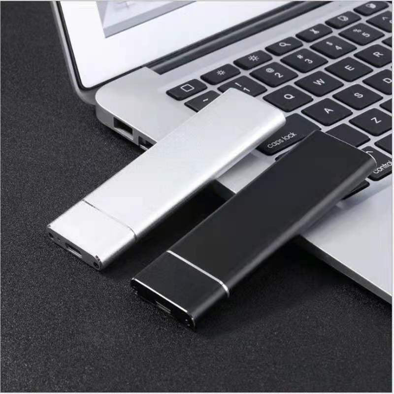Fast external USB 3.1 SSD - Plug-and-Play, portable