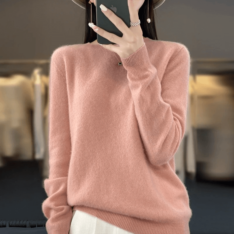 Damski Sweter Przypominający Kaszmir