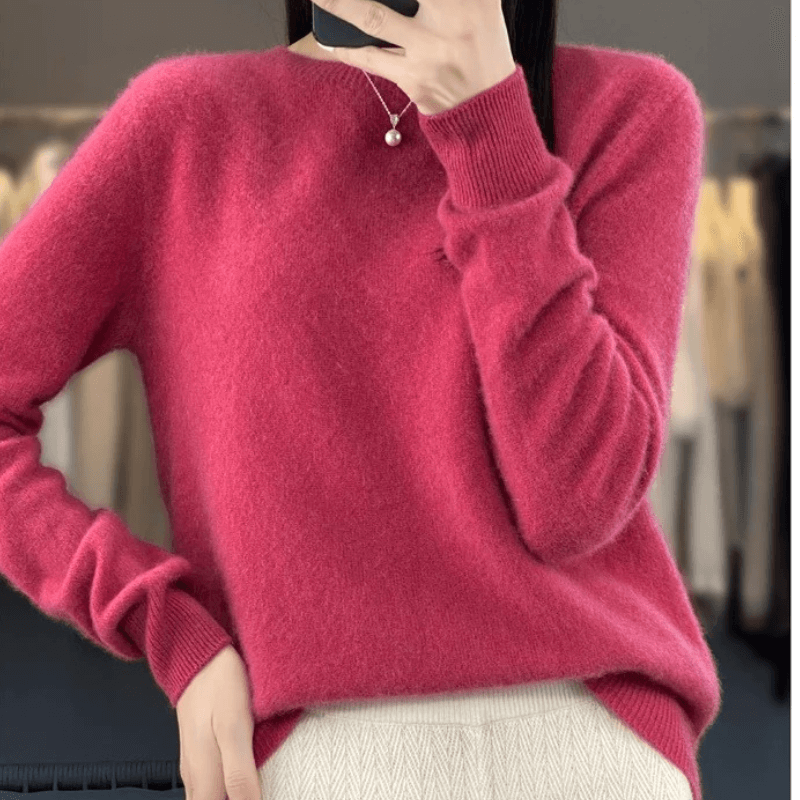 Damski Sweter Przypominający Kaszmir