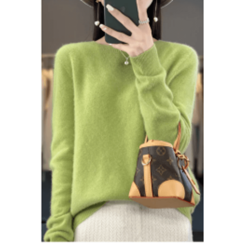 Damski Sweter Przypominający Kaszmir