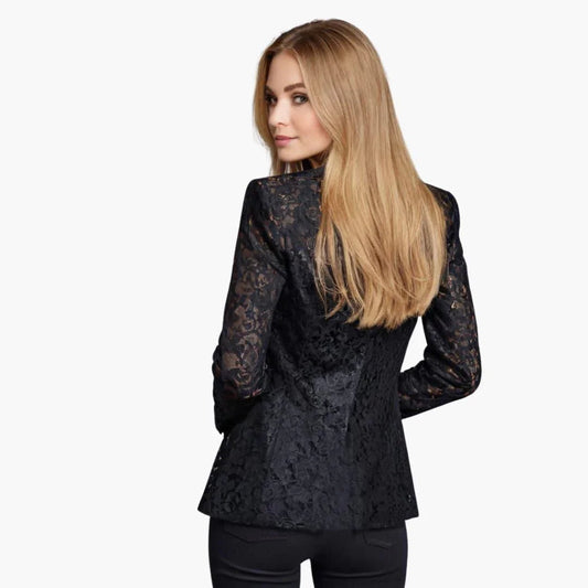 Blazer de encaje para mujer | Chaqueta entallada, elegante y casual