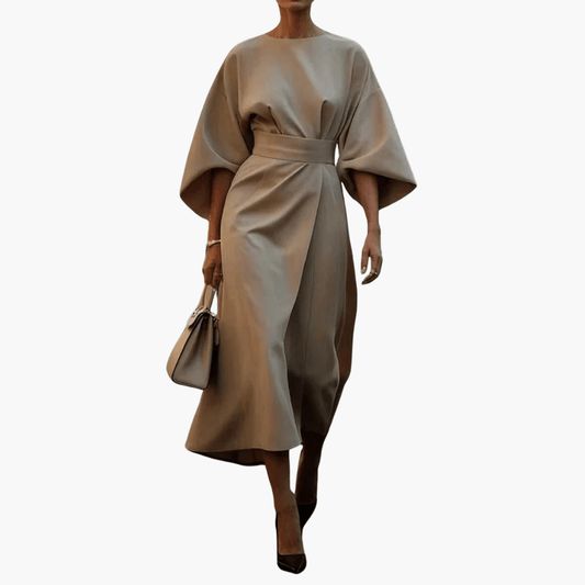 Vestido de mujer con mangas anchas | Estilo elegante