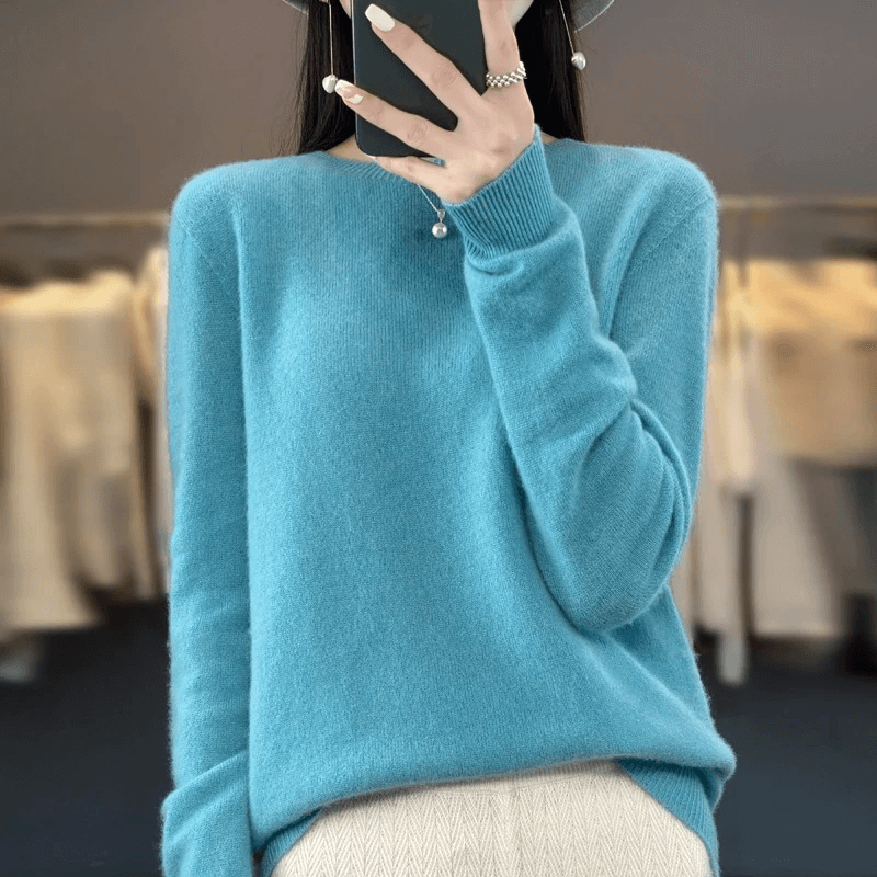 Damski Sweter Przypominający Kaszmir