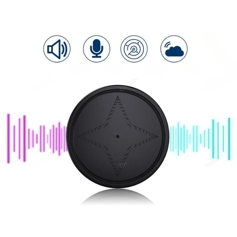 Kompaktowy Magnetyczny Lokalizator GPS | Baterią 500 mAh i Silnym Magnesem