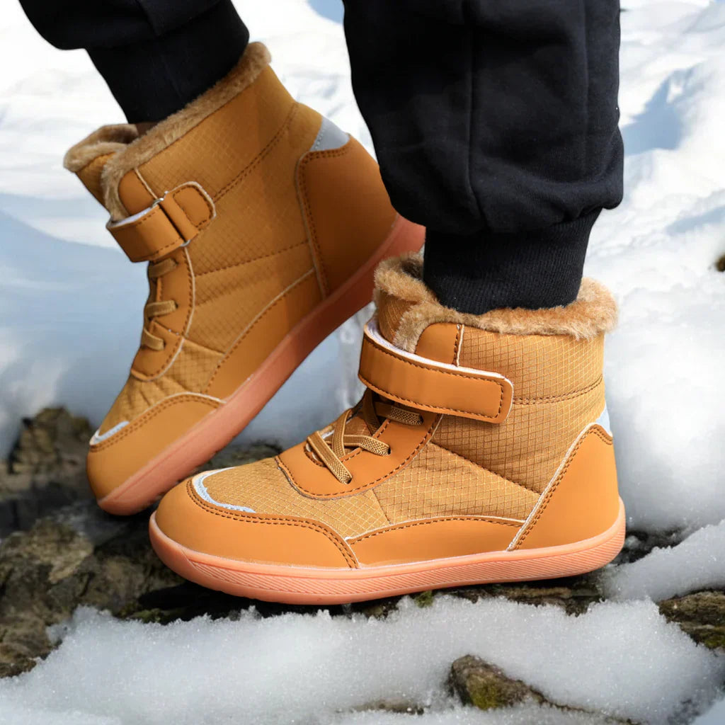 Kids' Barefoot Shoes | Waterproof Lined Sneakers for Children 3-15 Years Old