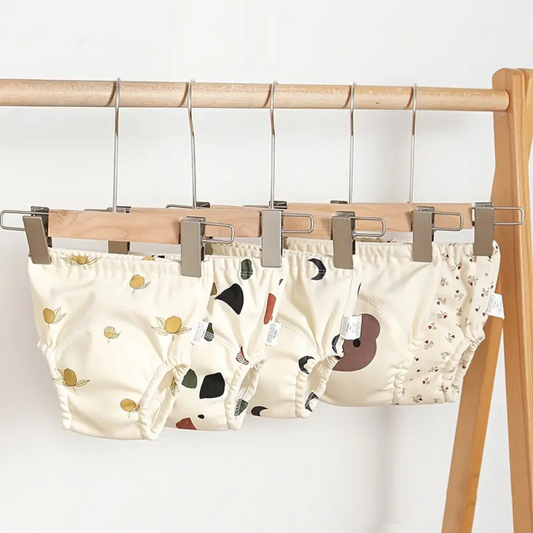 Juego de 6 prendas de ropa interior suaves y transpirables para bebés