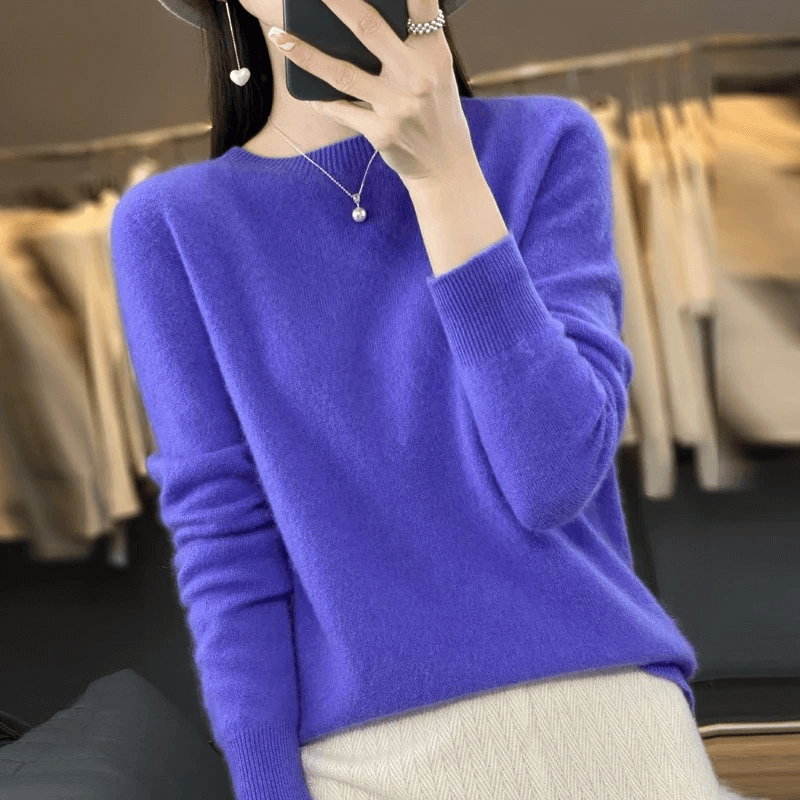 Damski Sweter Przypominający Kaszmir