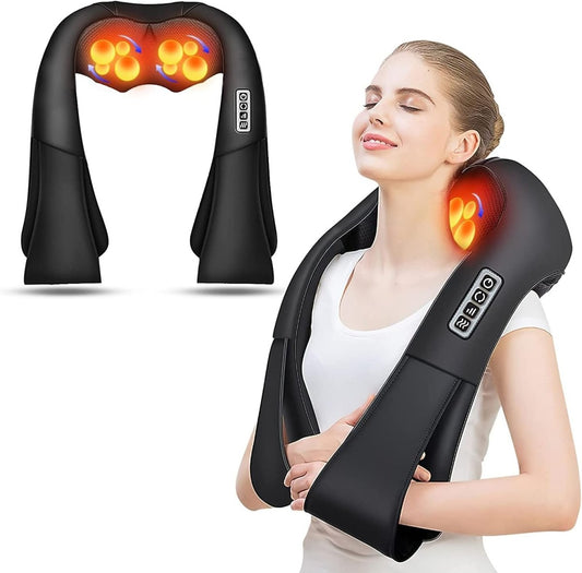 Gia | Almohada de Masaje Shiatsu con Calefacción por Infrarrojos
