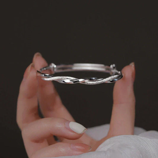 Margot | Pulsera plateada elegante