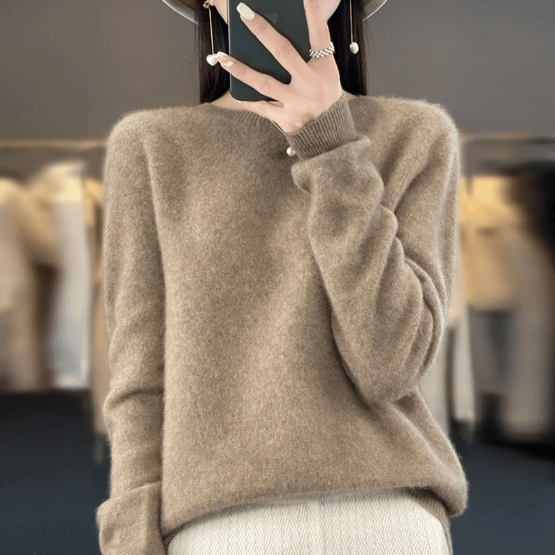 Damski Sweter Przypominający Kaszmir