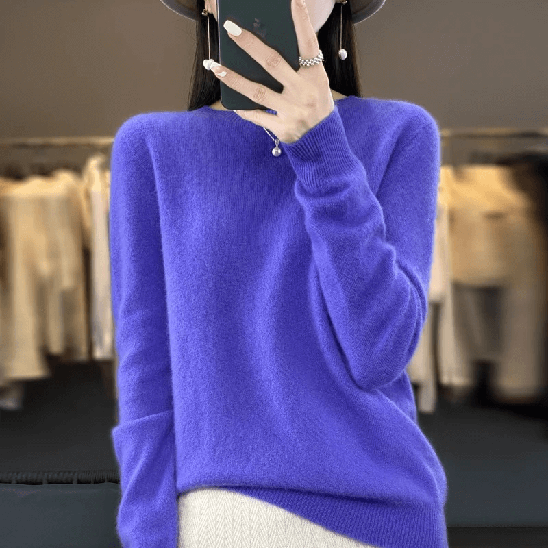 Damski Sweter Przypominający Kaszmir