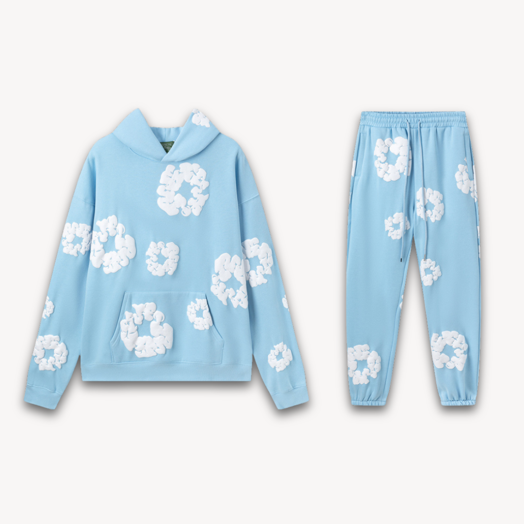 Unisex Cotton Hoodie and Jogger Set | Matching Set