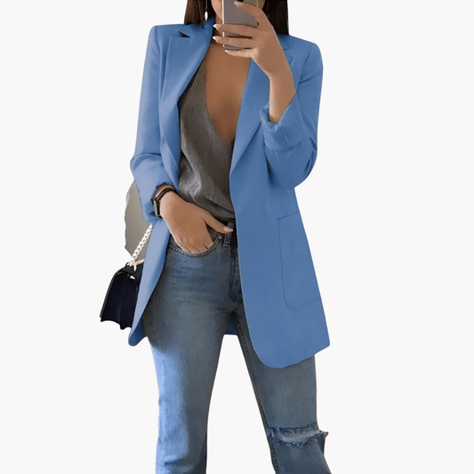 Chaqueta de mujer con manga larga | Chaqueta ligera casual