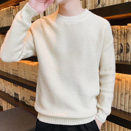 Suéter holgado para hombre | Suéter de punto estilo informal