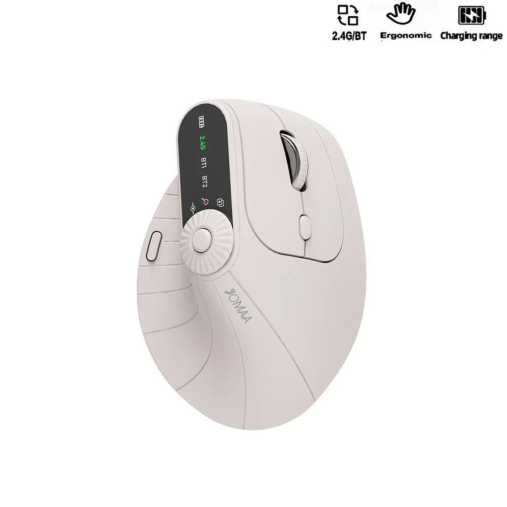 Vertical Mouse | Wireless Bluetooth 5.1 for Comfort and Productivity