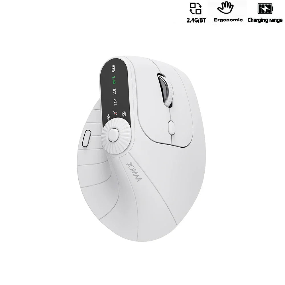 Vertical Mouse | Wireless Bluetooth 5.1 for Comfort and Productivity