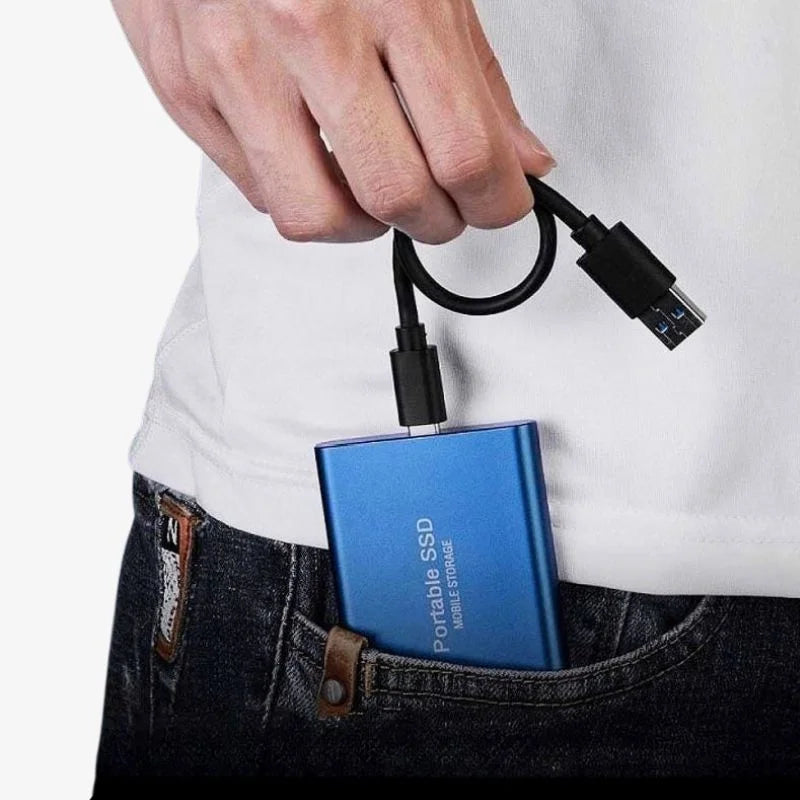 Compact, portable external USB-C SSD | Fast and durable storage device