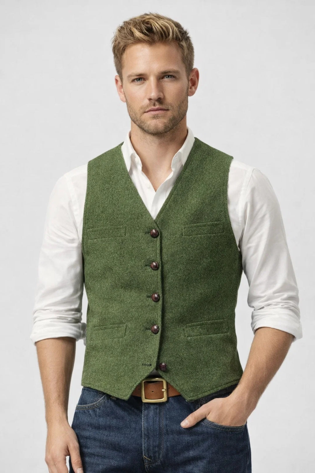 Pánská krejčovská vesta na každé roční období | Business casual styl