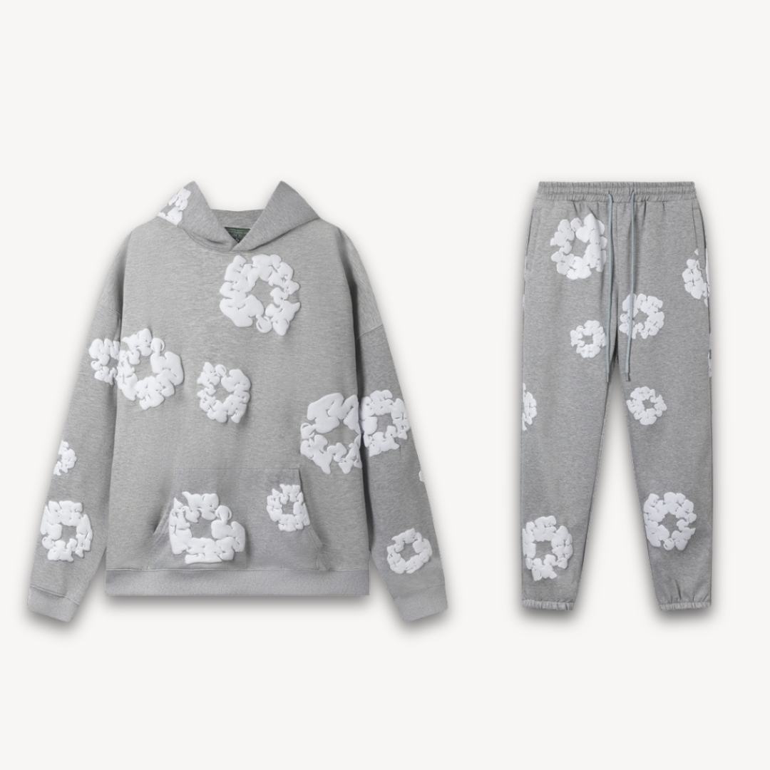 Unisex Cotton Hoodie and Jogger Set | Matching Set