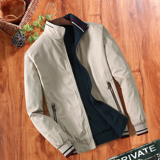 Chaqueta Reversible para Hombre | Estilo Casual Moderno