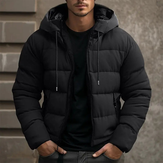 Chaqueta de invierno impermeable y transpirable para hombre