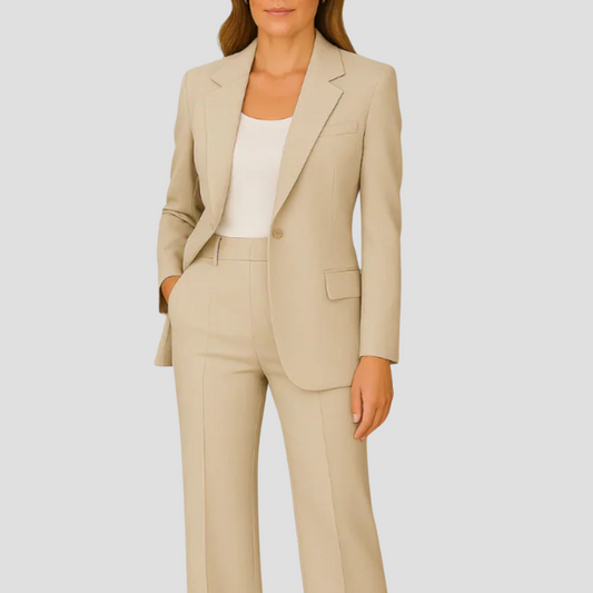Conjunto de traje de chaqueta de dos piezas para mujer