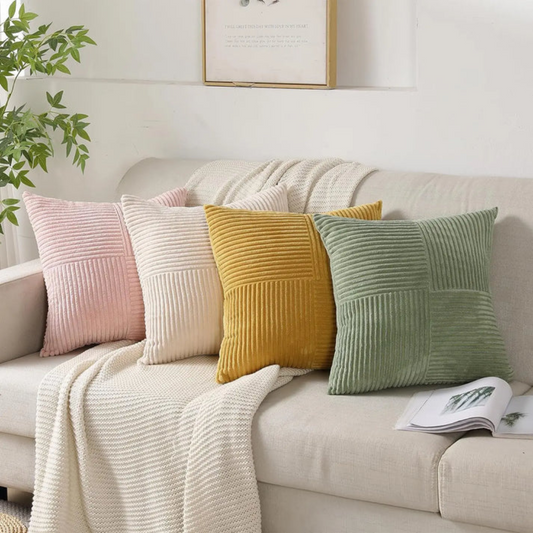 Almohada Decorativa de Lujo de Felpa | Suave 45×45 cm