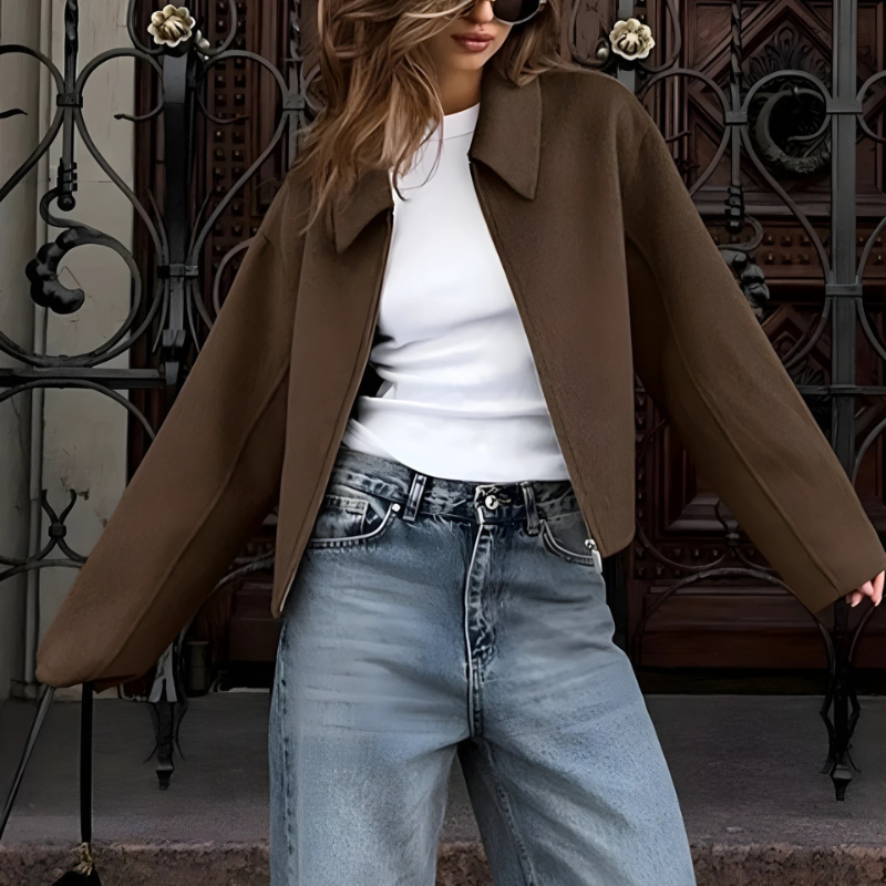 Women's Boxy Coat | Warm and Stylish