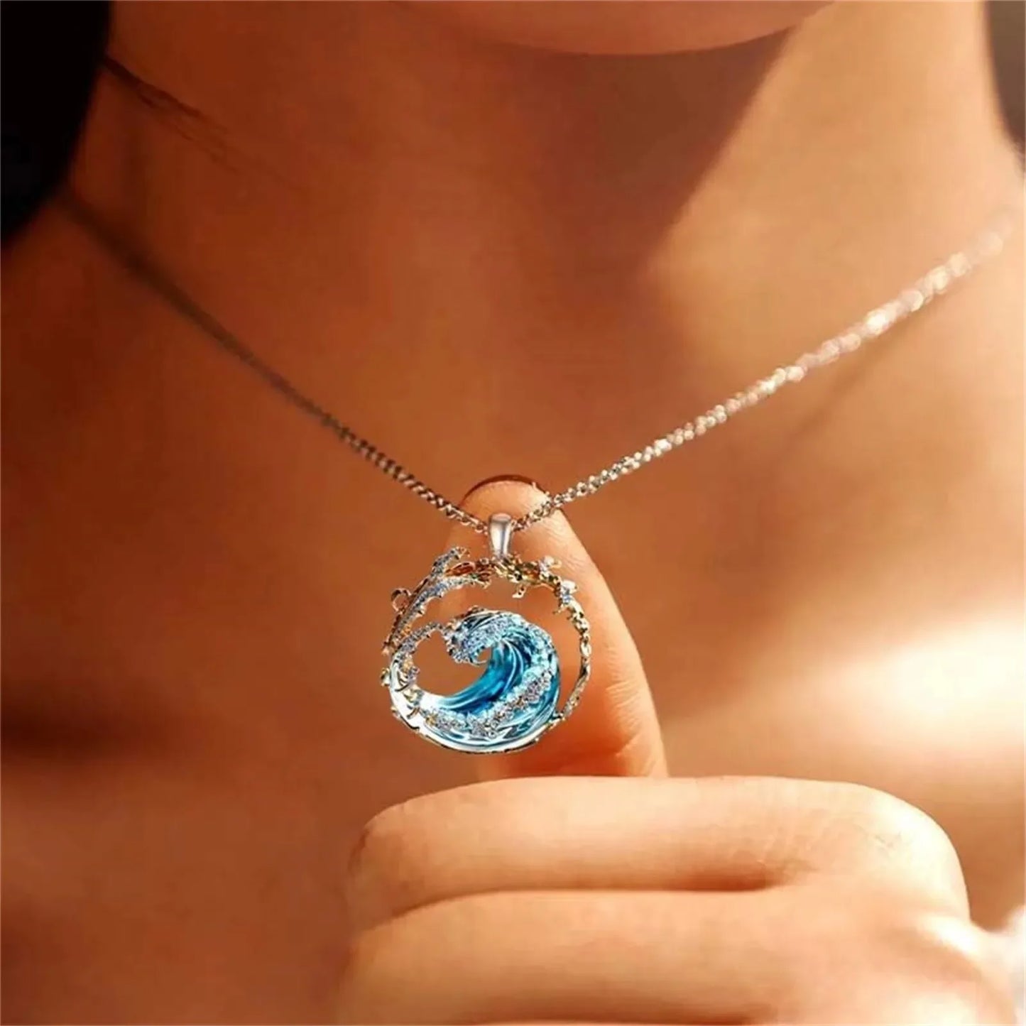 Naszyjnik z Falą Oceaniczną