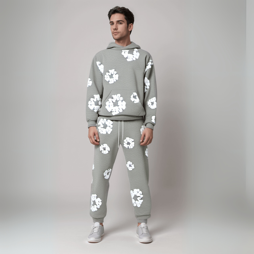 Unisex Cotton Hoodie and Jogger Set | Matching Set
