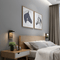 Aluminum Night Lamp with Shelf and USB Charging Port