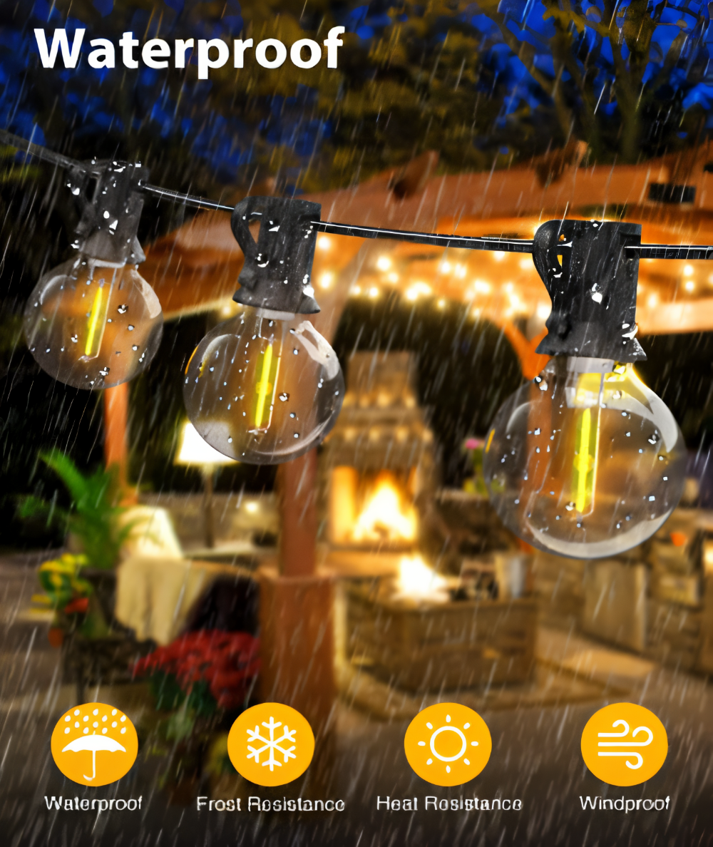 G40 Globe LED Outdoor String Light