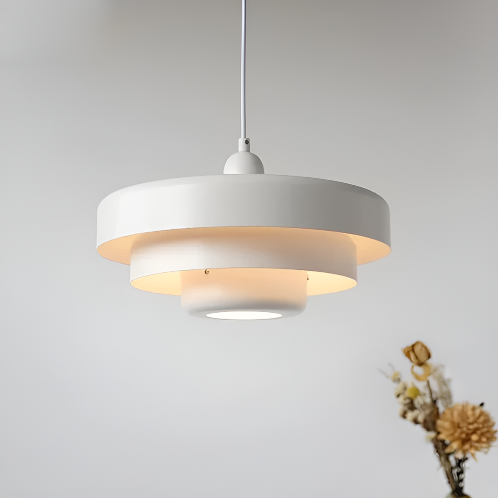 Orange Retro Ceiling Lamp