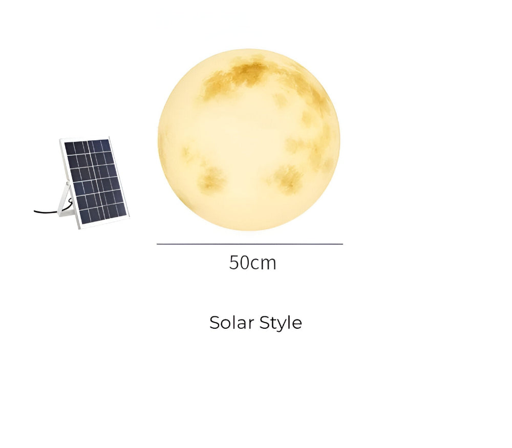 Solar Moonlight for Garden | Outdoor Moon Lamp