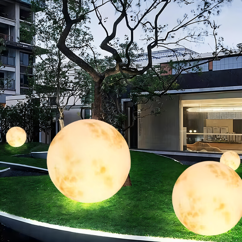Solar Moonlight for Garden | Outdoor Moon Lamp