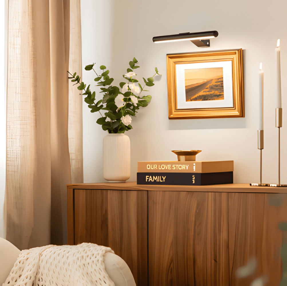 Magnetic LED Wall Lamp | 120° Rotatable Wireless Wall Light