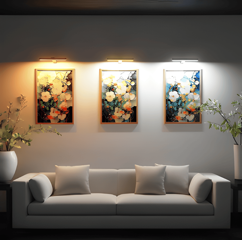 Magnetic LED Wall Lamp | 120° Rotatable Wireless Wall Light