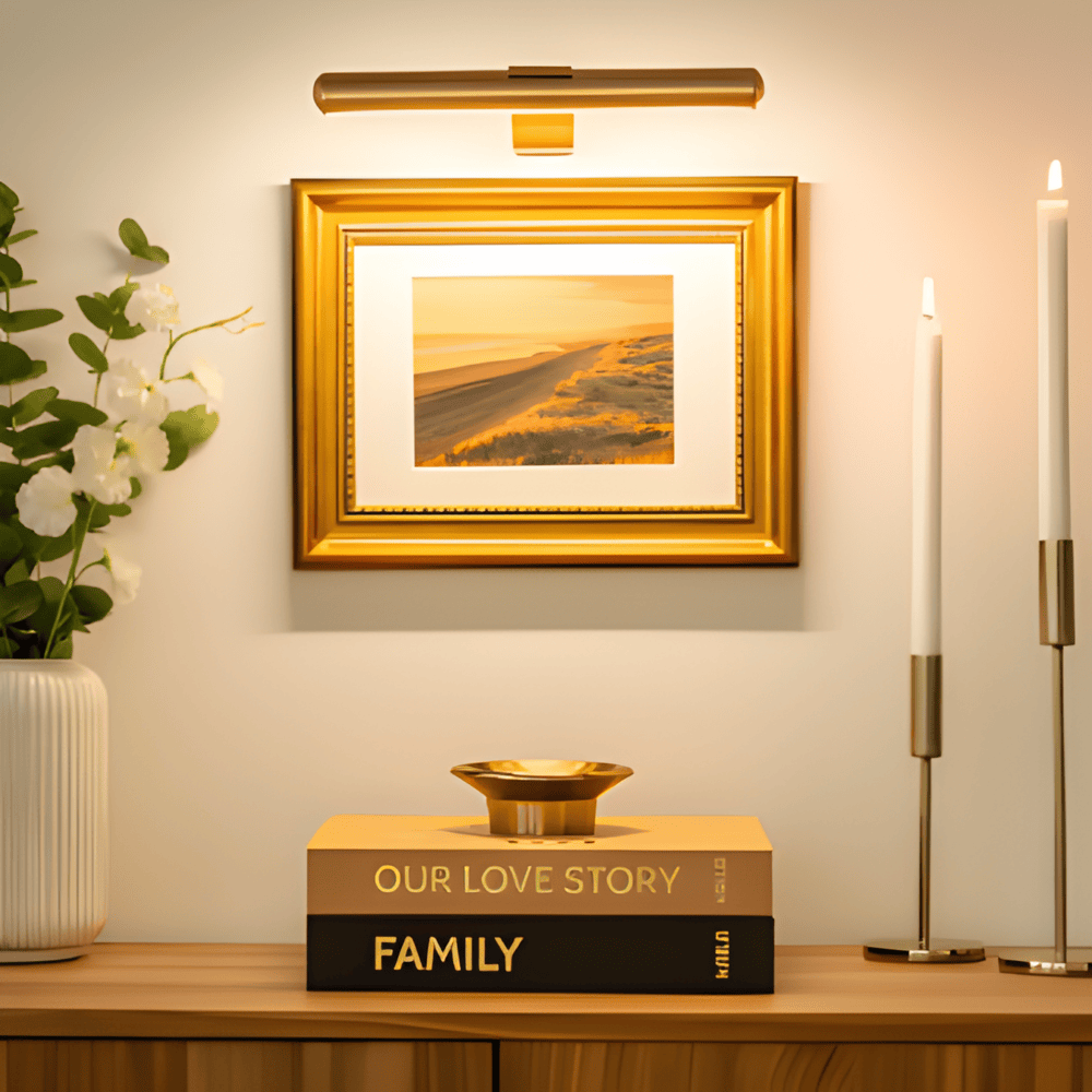 Magnetic LED Wall Lamp | 120° Rotatable Wireless Wall Light