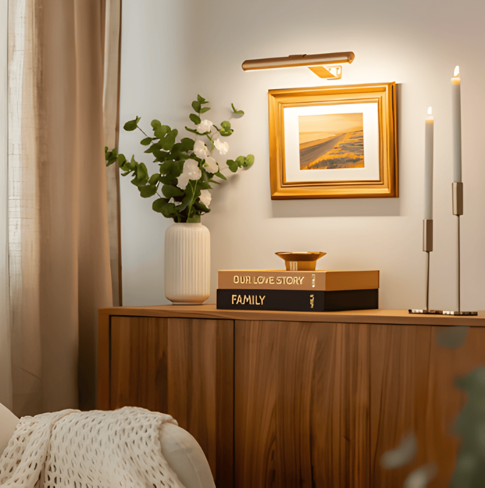 Magnetic LED Wall Lamp | 120° Rotatable Wireless Wall Light