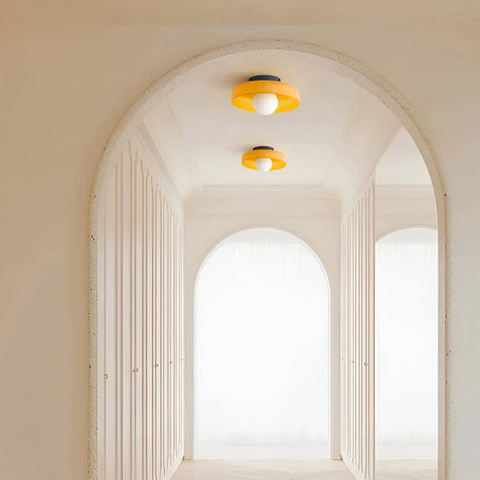 Luz de techo LED redonda moderna