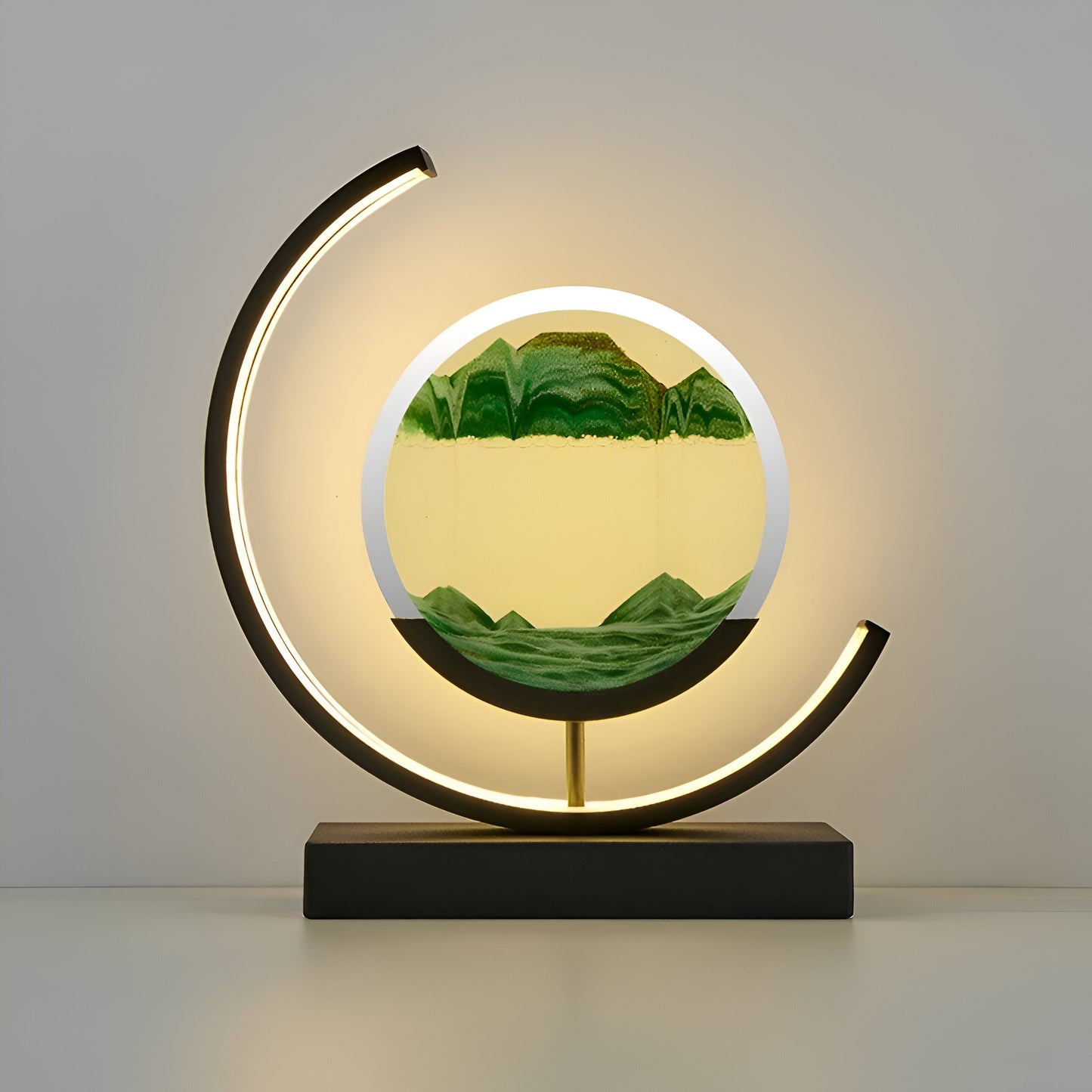 Artistic Lamp with Quicksand and Sand Glow