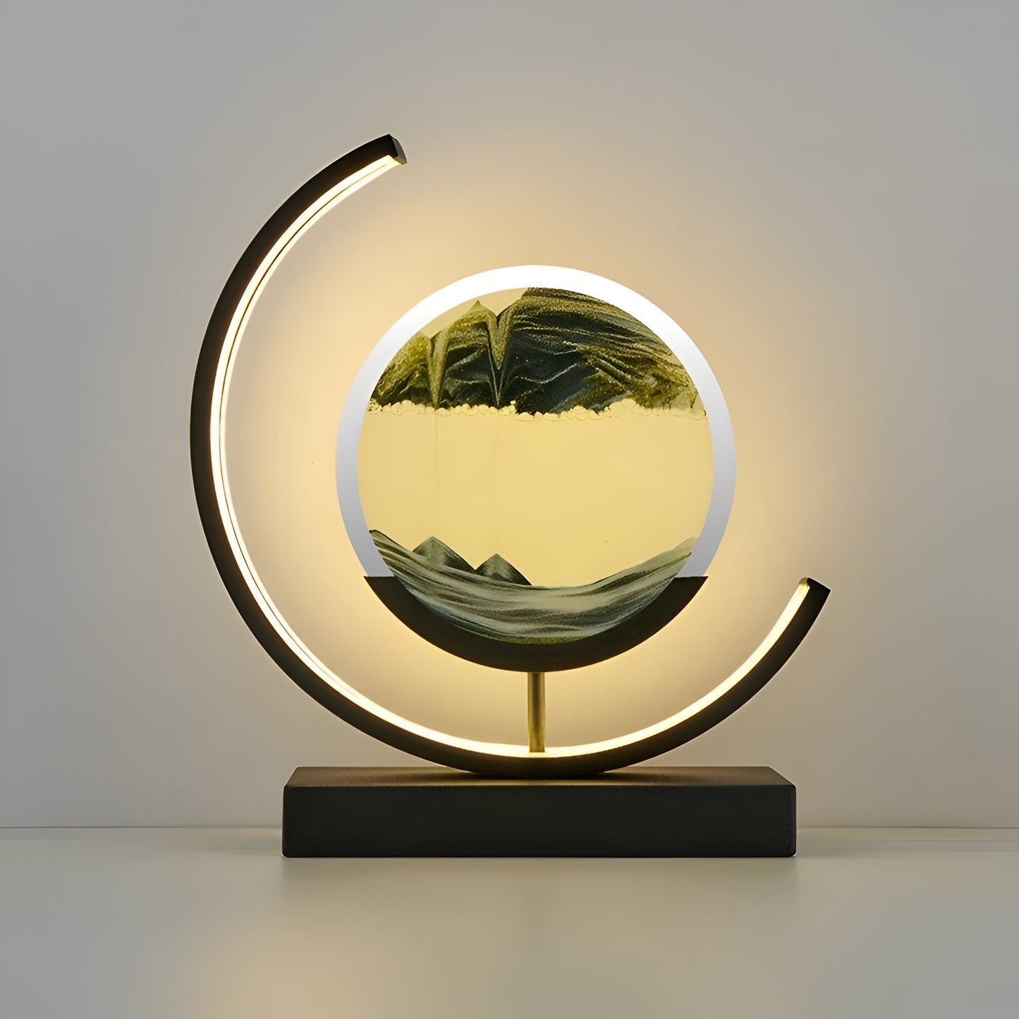 Artistic Lamp with Quicksand and Sand Glow