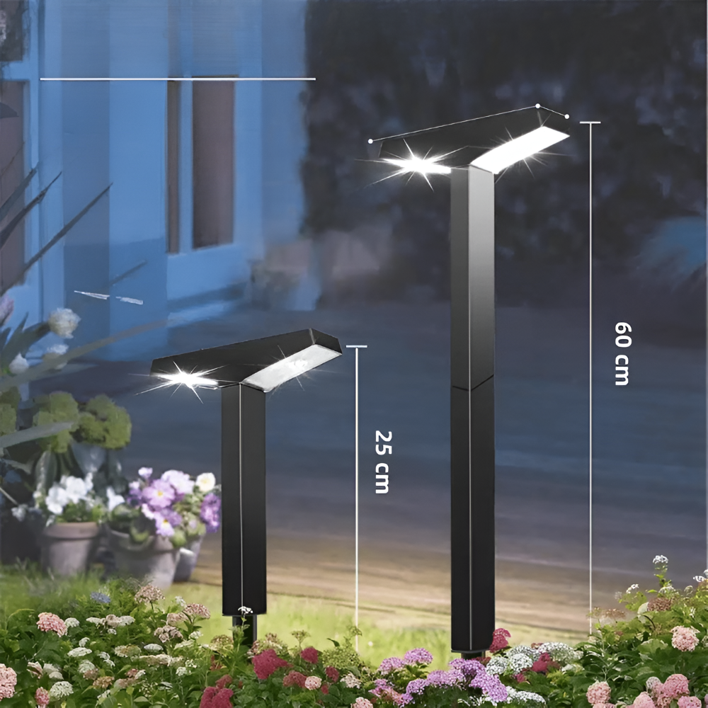 4-Pack Solar Path Lights