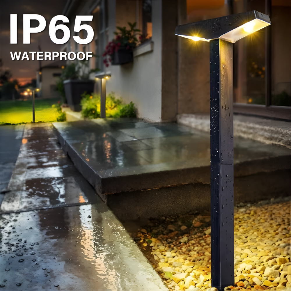4-Pack Solar Path Lights
