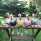 Handcrafted Rooster Garden Statue