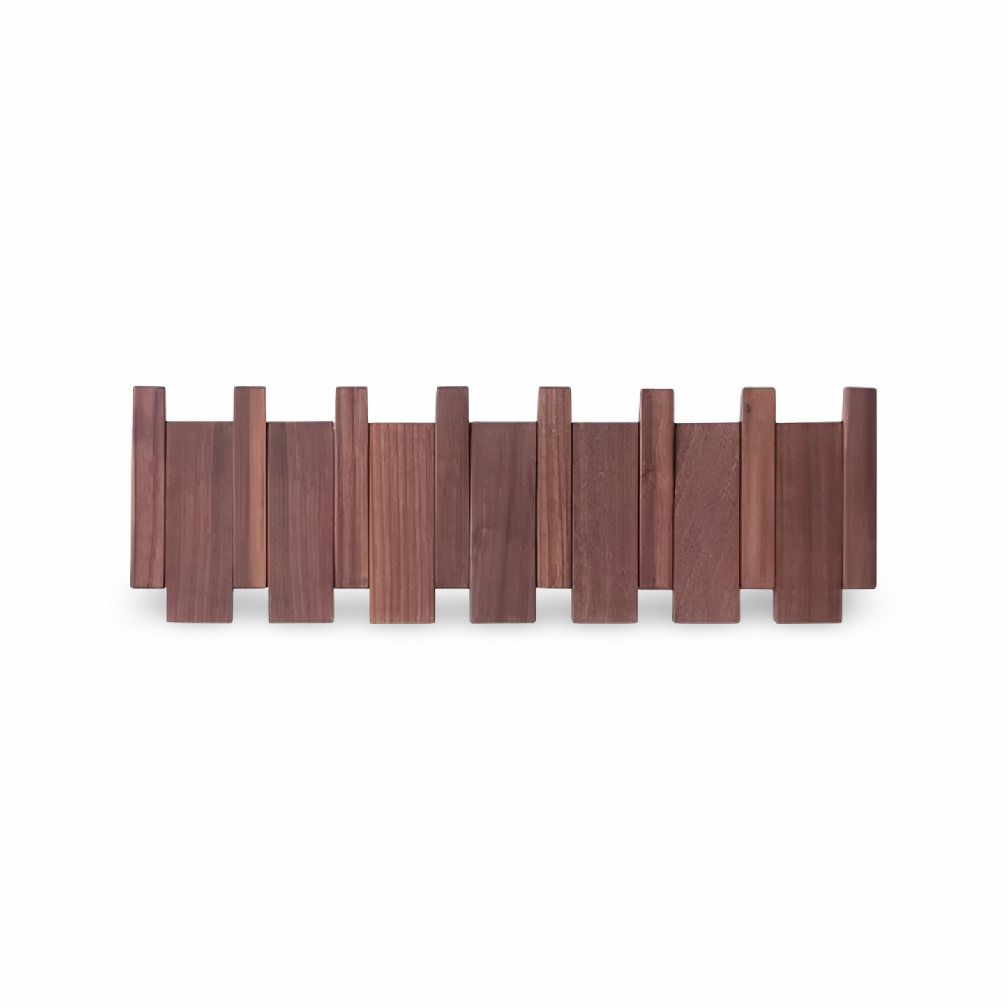 Handcrafted Driftwood Piano Wall Shelf with Magnetic Folding