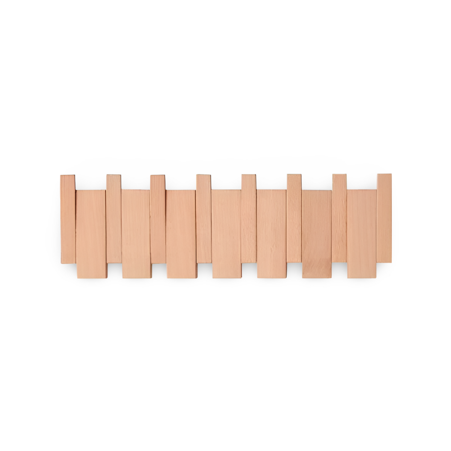 Handcrafted Driftwood Piano Wall Shelf with Magnetic Folding