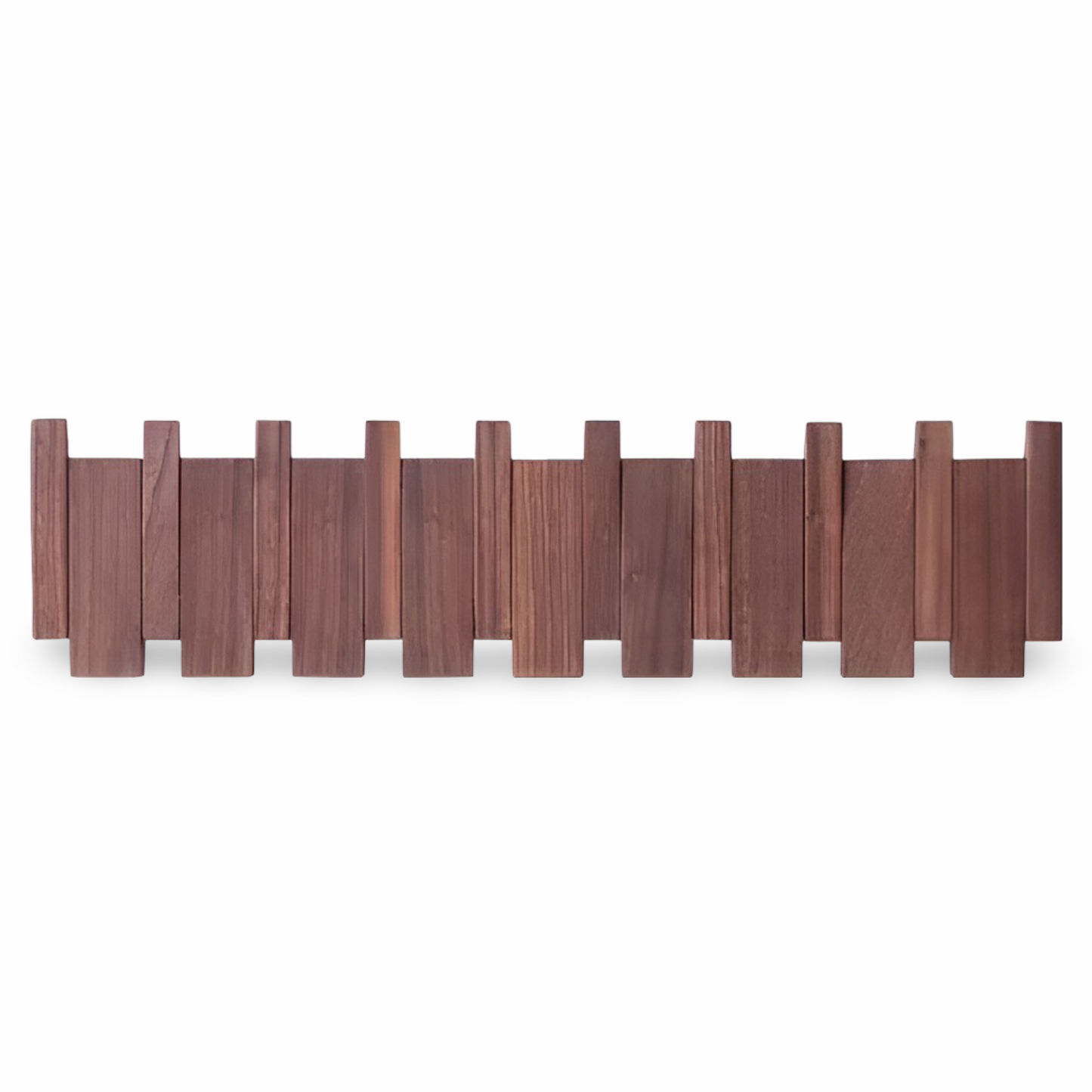 Handcrafted Driftwood Piano Wall Shelf with Magnetic Folding
