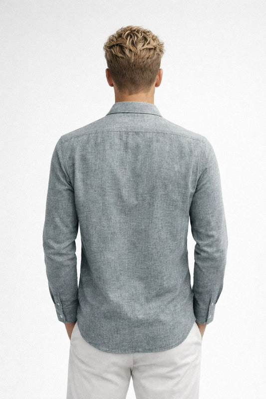 Camisa Moderna para Hombre Todo el Año | Camisa con Botones