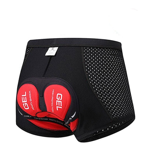 Men's Breathable Cycling Shorts | 5D Gel Padded Underwear